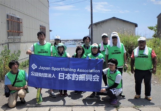 その187　（公財）日釣振茨城県支部の清掃活動